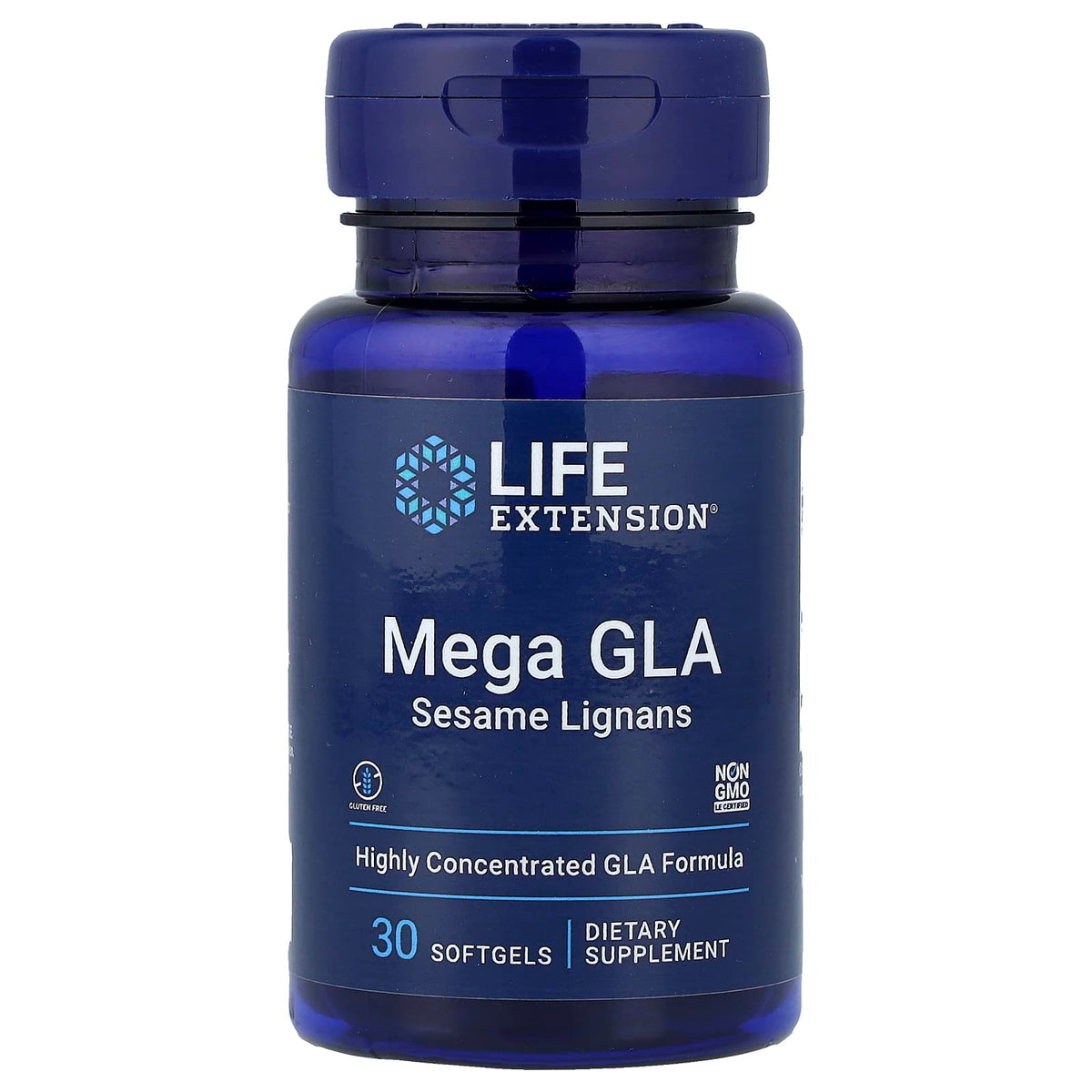 Mega GLA Sesame Lignans, (Borage Oil) Life Extension, 30 softgels
