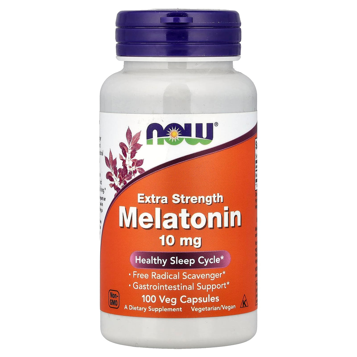 Melatonin (Melatonina) Extra Strength 10 mg, Now Foods, 100 capsule