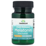 Melatonina Dual-Release, 3 mg, Swanson, 60 tablete SWU114