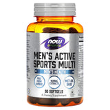 Men's Active Sports Multi Vitamin, Now Foods, 90 softgels