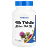 Milk Thistle Silymarin Extract (Armurariu), 1,000 mg, Nutricost, 120 Capsule