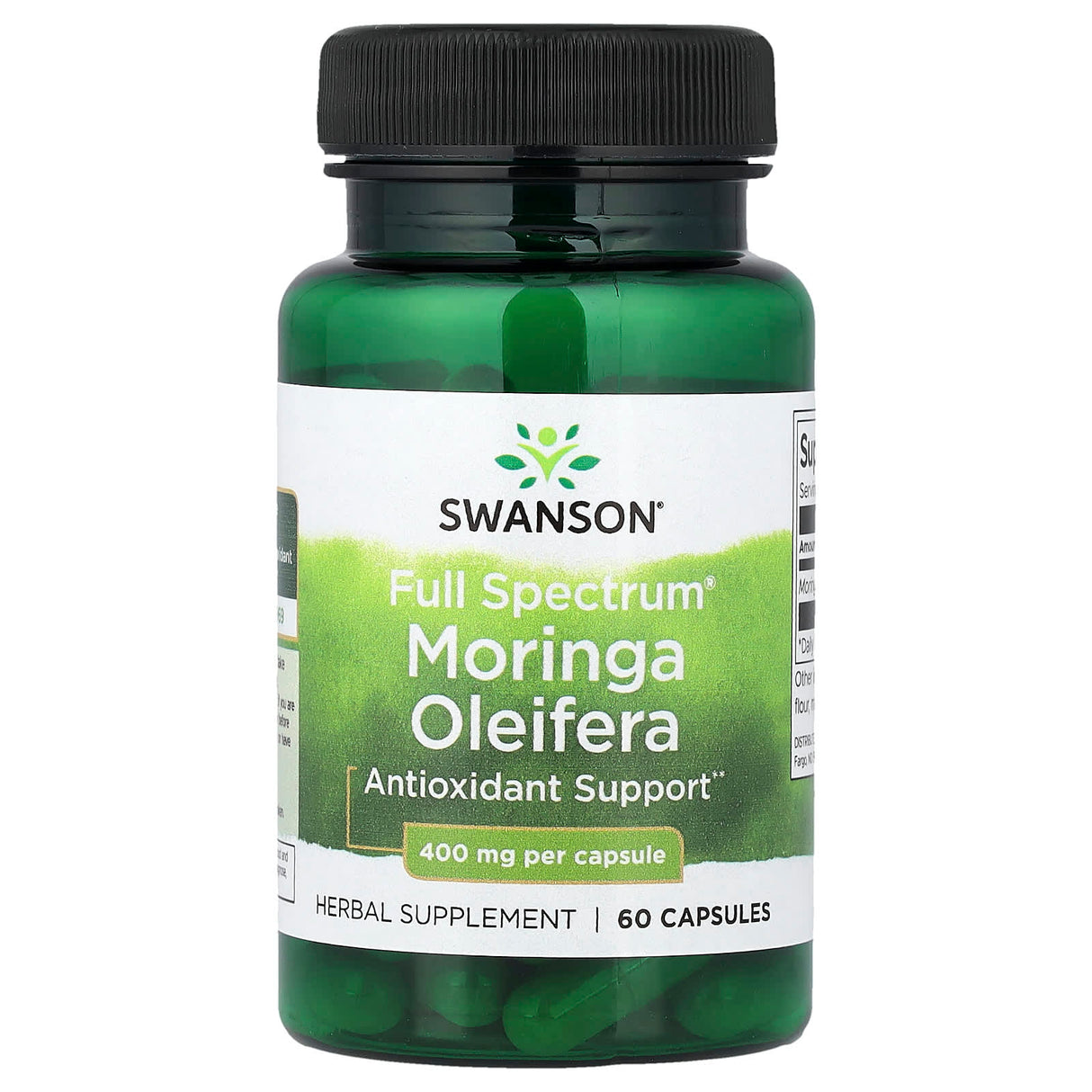 Moringa Oleifera, 400 mg, Swanson, 60 capsule SW1390