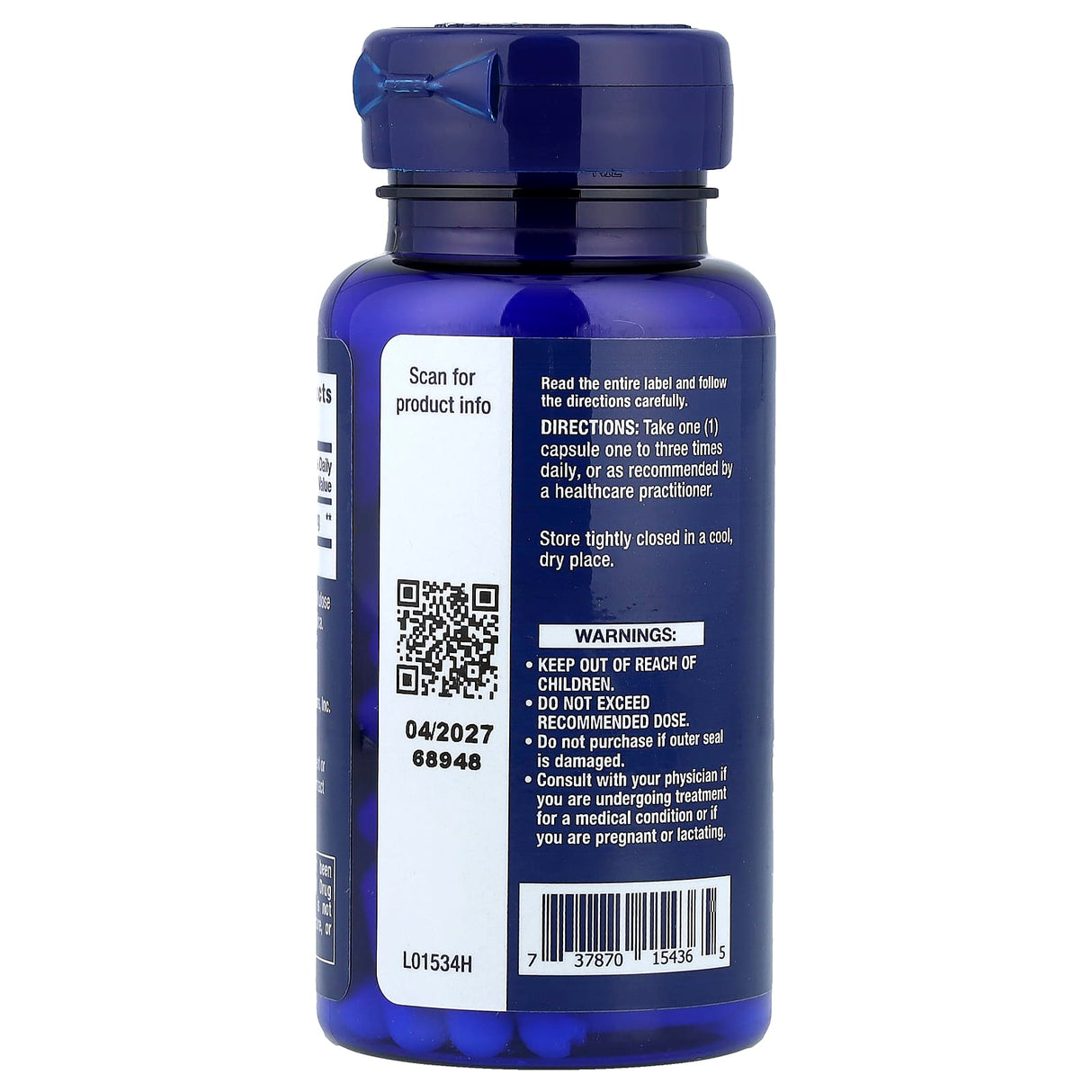 N-Acetyl L-Cysteine (NAC), 600 mg, Life Extension, 60 capsule