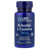 N-Acetyl L-Cysteine (NAC), 600 mg, Life Extension, 60 capsule