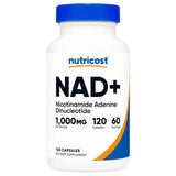 NAD+ Cell Regenerator, 500 mg, Nutricost, 120 capsule