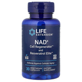 NAD+ Cell Regenerator and Resveratrol Elite, Life Extension, 30 capsule