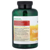 Niacinamide (Vitamina B3), 500mg, Swanson, 250 capsule SW052