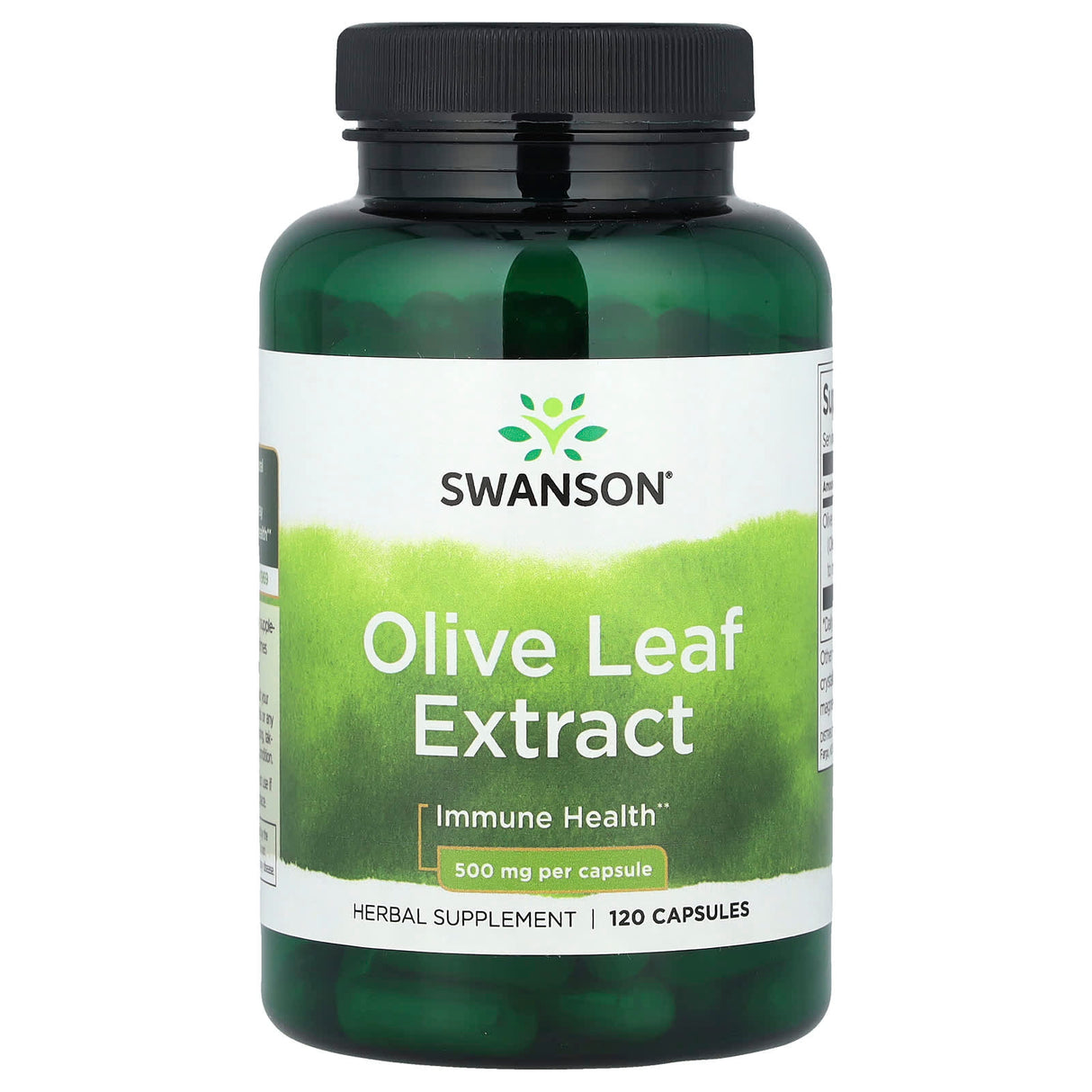 Olive Leaf Extract, 500 mg, Swanson, 120 capsule SWH159