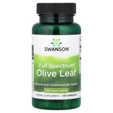 Olive Leaf (Frunza de Maslin), 400 mg, Swanson, 60 capsule SW1280