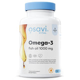 Omega-3 Fish Oil Molecularly Distilled, 1000 mg, Osavi, 60 softgels