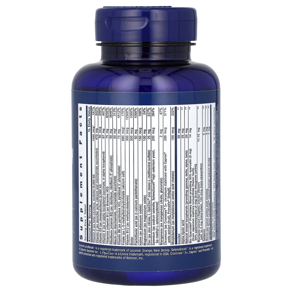 One-Per-Day Multivitamin, Life Extension, 60 tablete