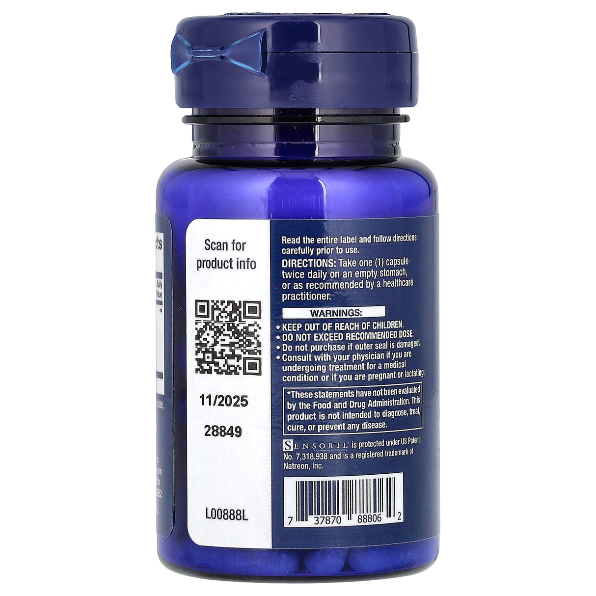 Optimized Ashwagandha Extract, Life Extension, 60 capsule