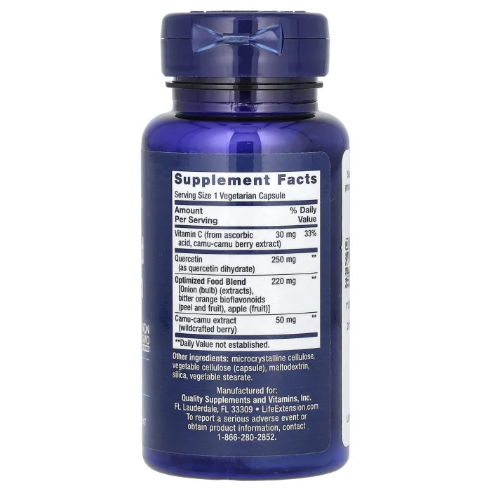 Optimized Quercetin, 250 mg, Life Extension, 60 capsule