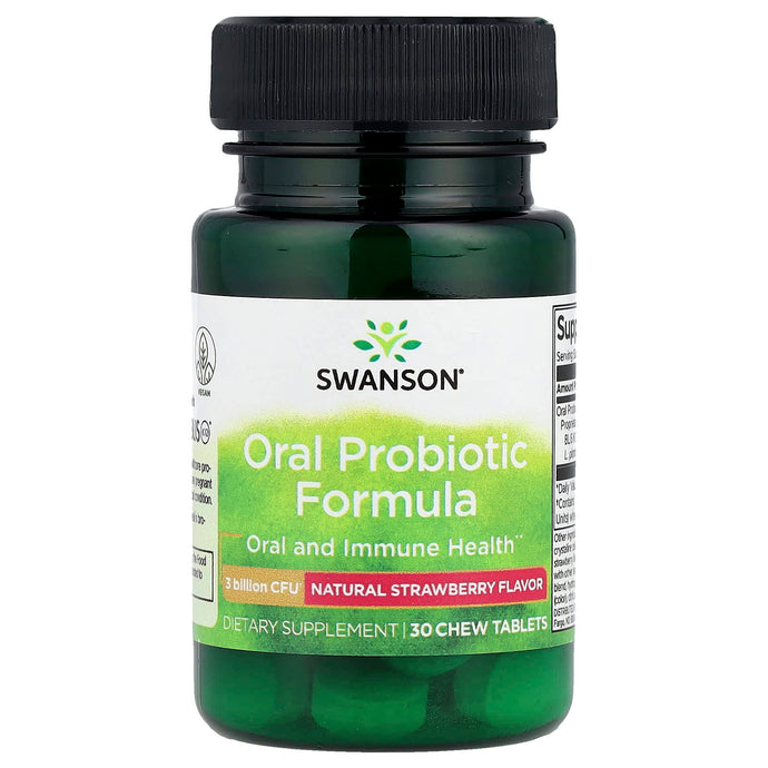 Oral Probiotic (Sănătatea Cavității Bucale), Swanson, 30 drajeuri SWU1024
