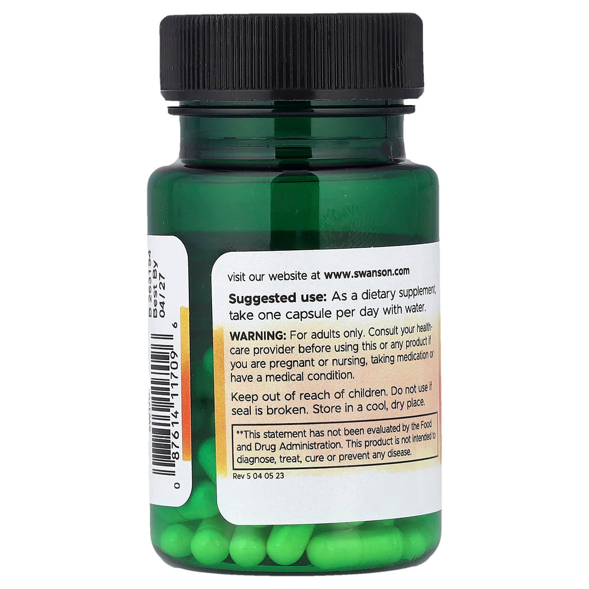 P-5-P Pyridoxal-5-Phosphate, 20 mg, Swanson, 60 capsule SW1709