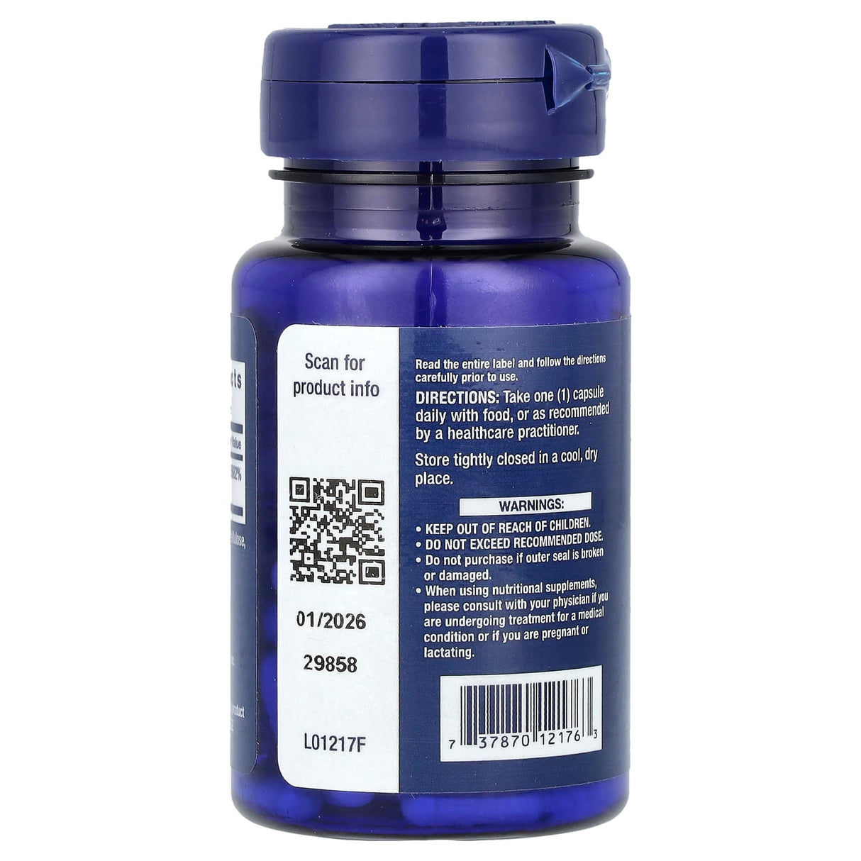 P-5-P (Piridoxal 5 Fosfat) Vitamina B6, 100 mg, Life Extension, 60 capsule