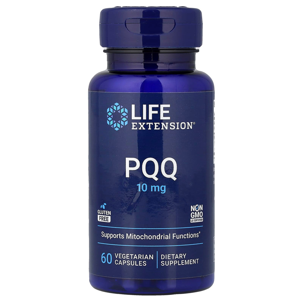 PQQ (Biogeneza Mitocondrială), 10 mg, Life Extension, 30 capsule