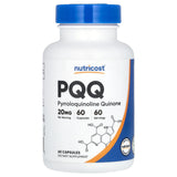 PQQ (Biogeneza Mitocondrială), 20 mg, Nutricost, 60 capsule