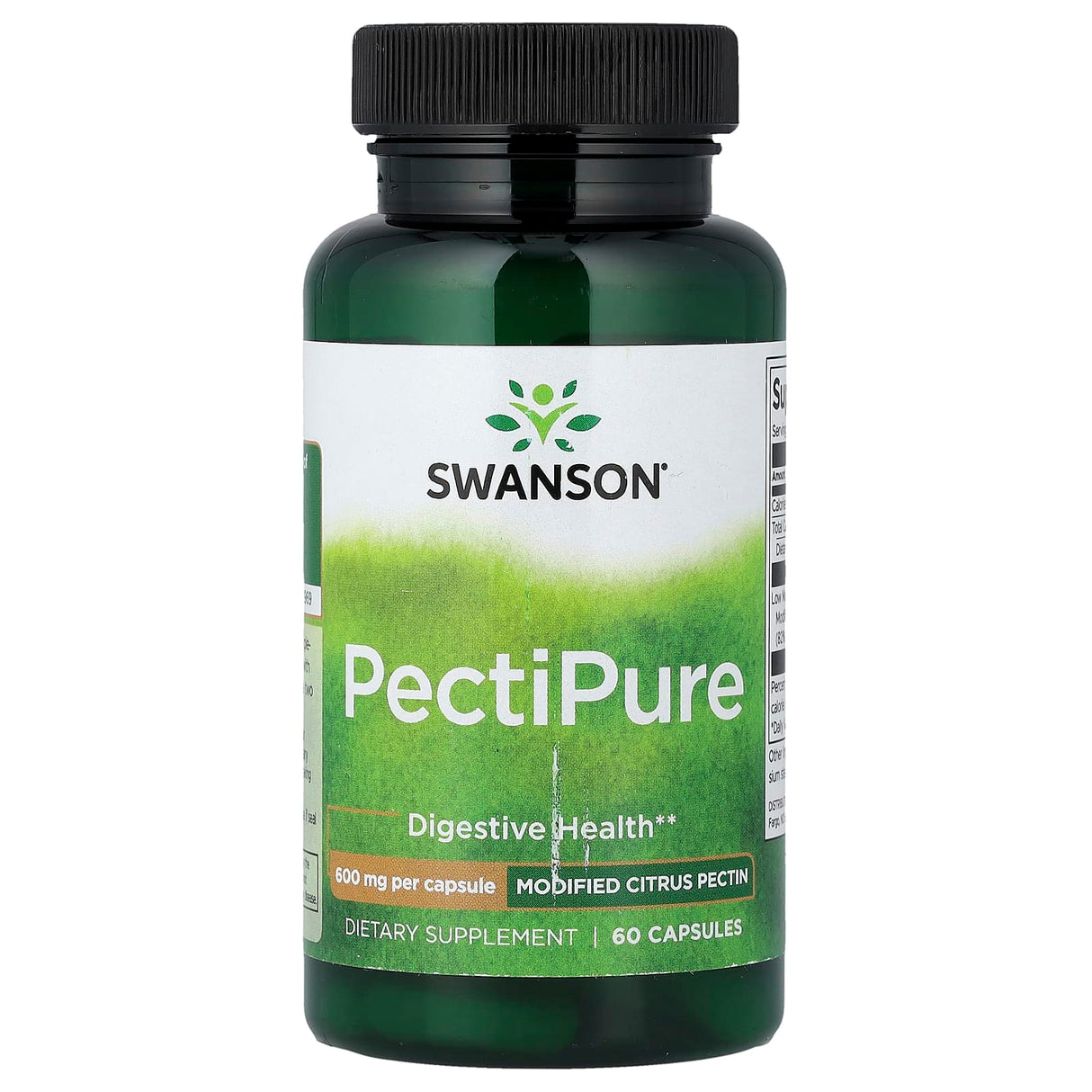 PectiPure (Elimina Metalele și Toxinele), 600 mg, Swanson, 60 capsule SWU418