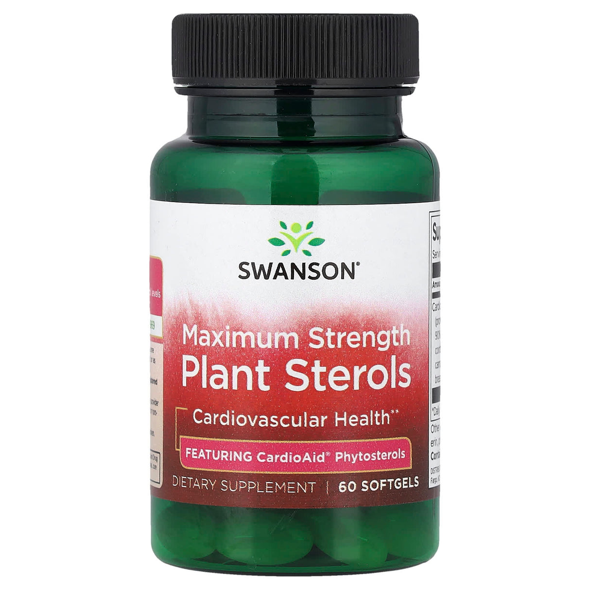 Plant Sterols, Maximum, Swanson, 60 Softgels SWU503