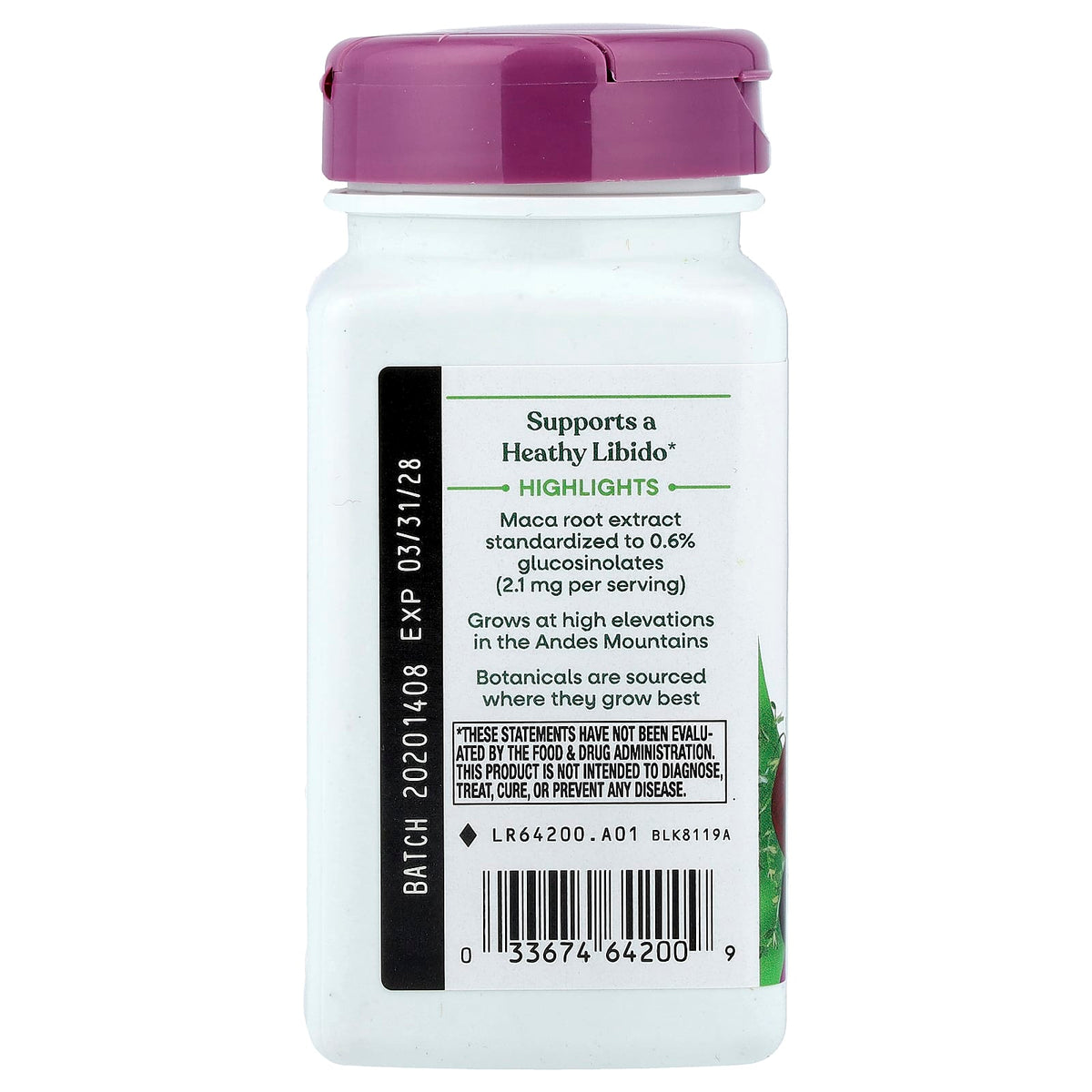 Premium Extract, Maca, 350 mg, Nature's Way, 60 Capsule