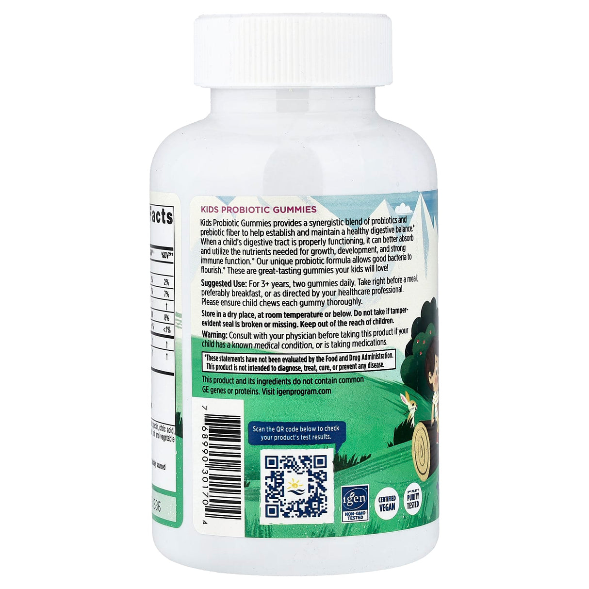 Probiotic Gummies Kids, Nordic Naturals, 60 Gummies
