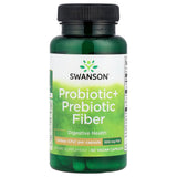Probiotic + Prebiotic Fiber, 500 Million CFU, Swanson, 60 capsule SWA038