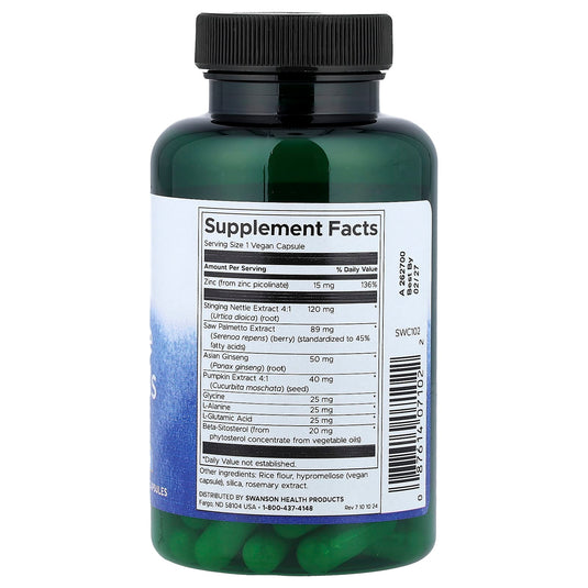 Prostate Essentials, Swanson, 90 capsule SWC102