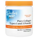 Pure Collagen Types 1 and 3, Powder, Doctor's Best, 200g