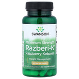 Razberi-K (Cetonă de Zmeura), 500 mg, Swanson, 60 capsule SWD078