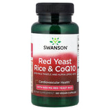 Red Yeast Rice & CoQ10 with Milk Thistle and Alpha Lipoic Acid, Swanson, 60 capsule SWU982