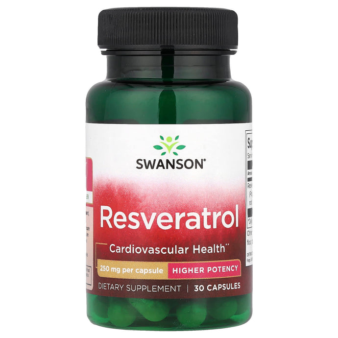 Resveratrol (Antioxidant), 250 mg, Swanson, 30 capsule SWU530