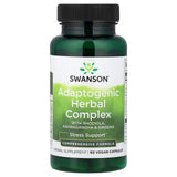 Rhodiola Ashwagandha Ginseng (Adaptogenic Herbal Complex), Swanson, 60 capsule SW1095