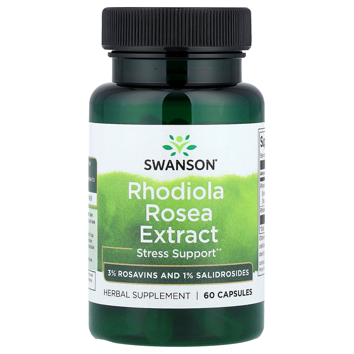 Rhodiola Rosea Extract; Swanson; 60 capsule SWH288 – Provitamine