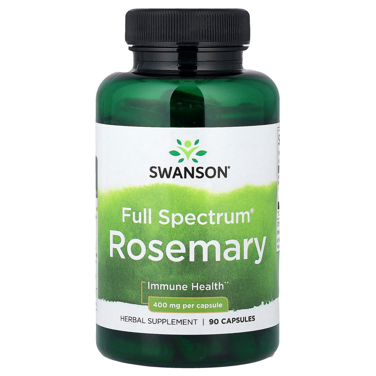 Rosemary (Rozmarin), 400 mg, Swanson, 90 capsule SW1340