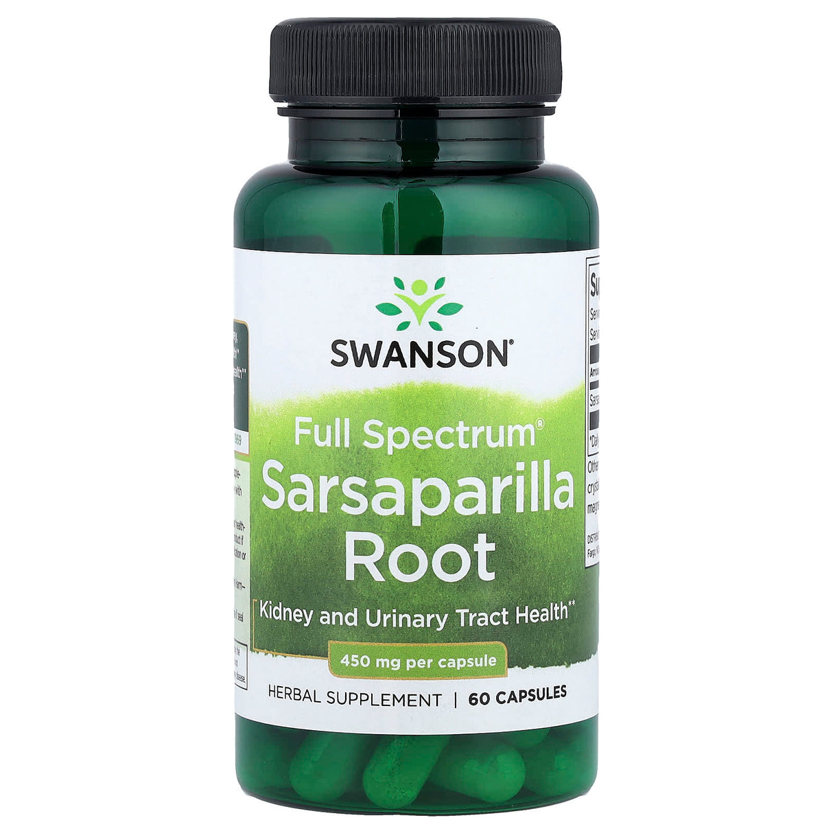 Sarsaparilla Root (Urinary Tract Health), 450 mg, Swanson, 60 capsule SW1404