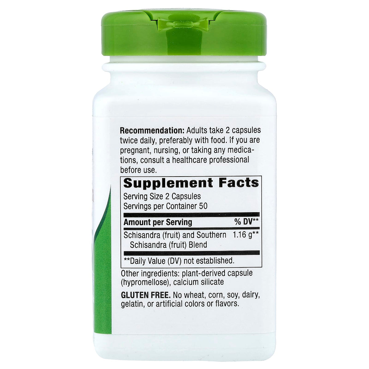 Schisandra Fruit, 580 mg, Nature's Way, 100 Capsule