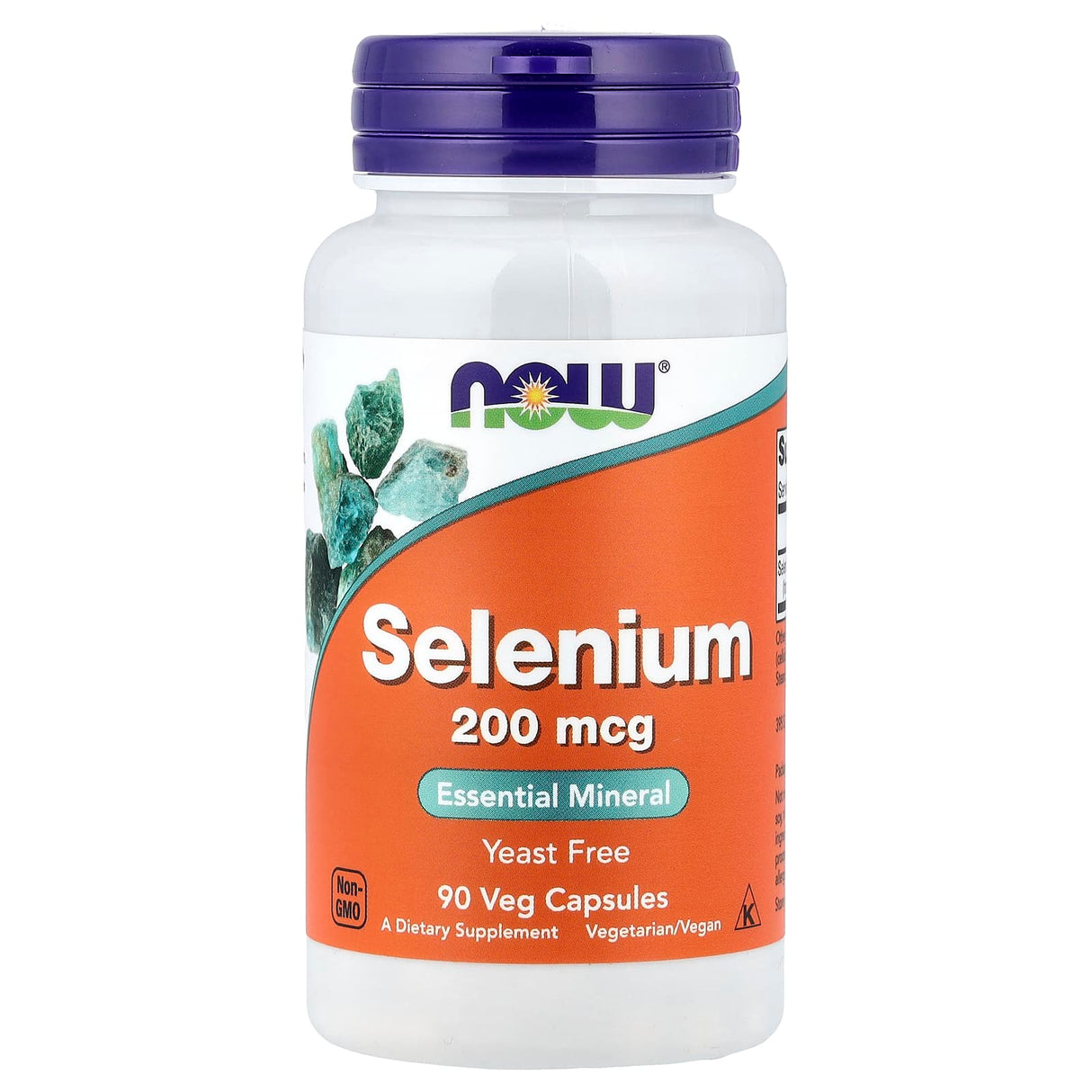 Selenium (Seleniu), 200mcg, Now Foods, 90 capsule