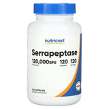 Serrapeptase, 120,000 SPU, Nutricost, 120 Capsule