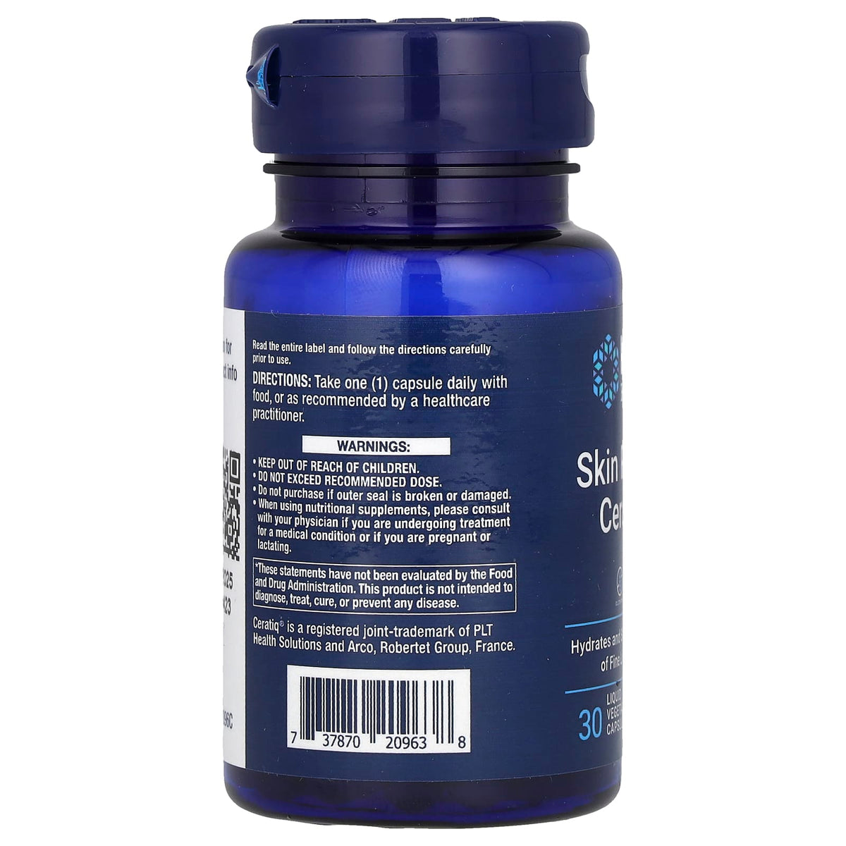 Skin Restoring Ceramides, Life Extension, 30 capsule lichide