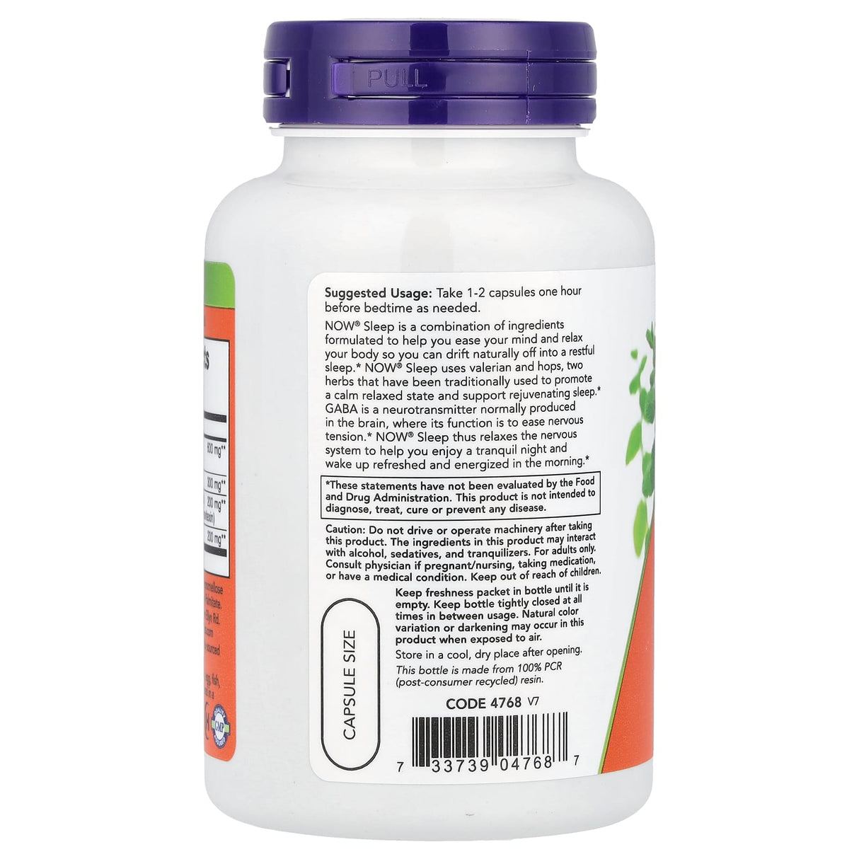 Sleep, (Complex Somn Usor), Now Foods, 90 capsule