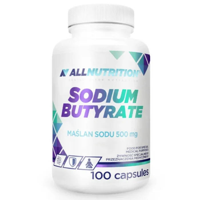 Sodium Butyrate (Acid Butiric), AllNutrition, 100 capsule