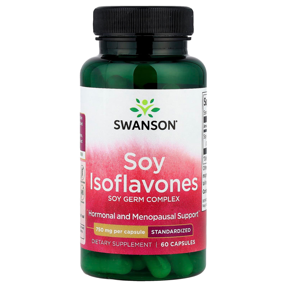 Soy Isoflavones, 750 mg, Swanson, 60 capsule SW1559