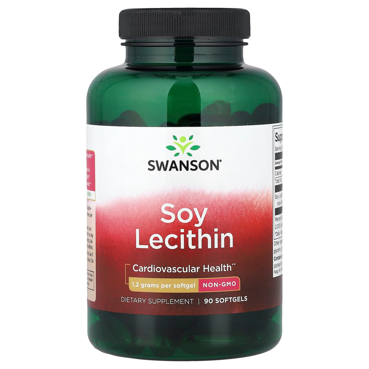 Soy Lecithin, 1200 mg, Swanson, 90 softgels SW1409