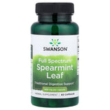 Spearmint Leaf (Menta), 400 mg, Swanson, 60 capsule SW1261