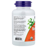 Spirulina Certificata Organic, 1000 mg, Now Foods, 120 tablete