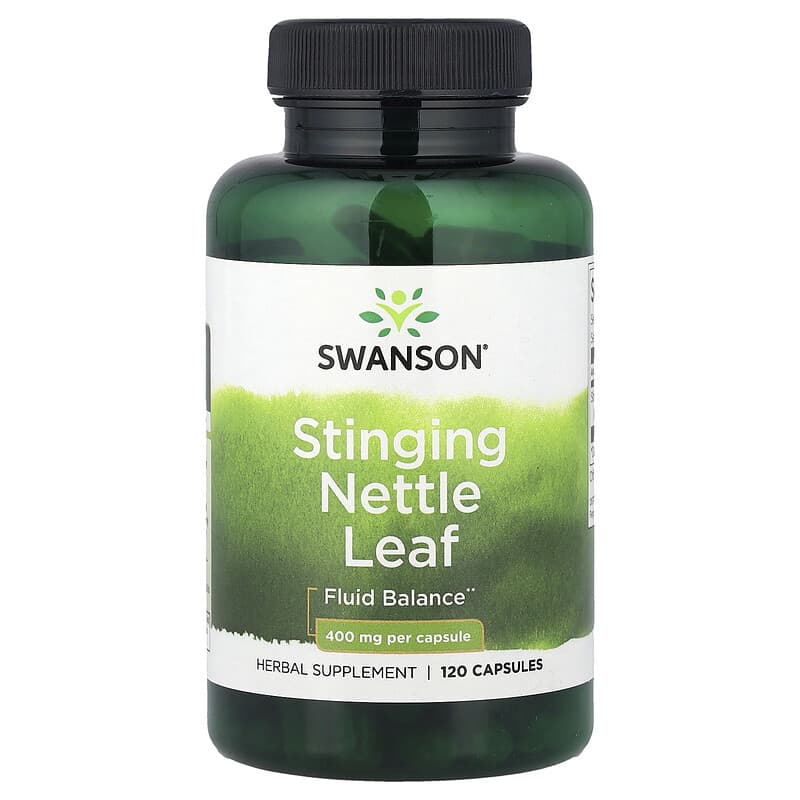 Stinging Nettle Leaf, 400mg, Swanson, 120 capsule SW1346