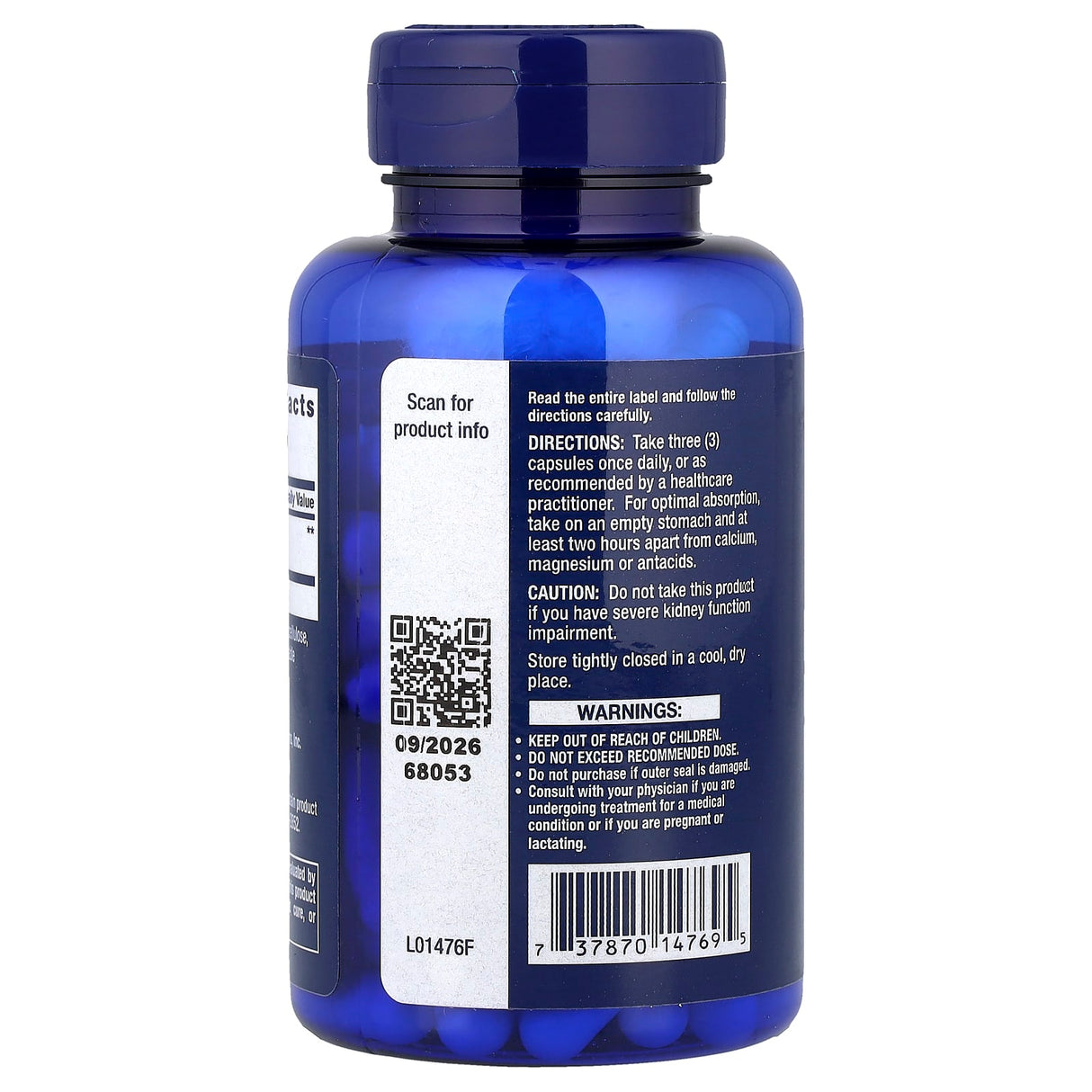 Strontium Citrate, 750 mg, Life Extension, 90 capsule