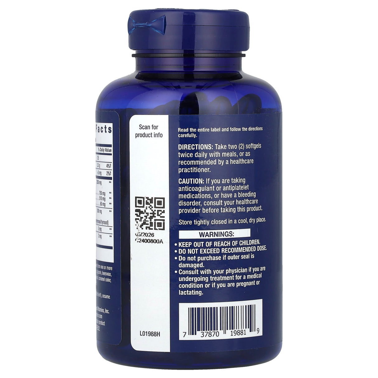 Super Omega-3 Plus, Olive Extract, Krill & Astaxanthin, Life Extension, 120 softgels