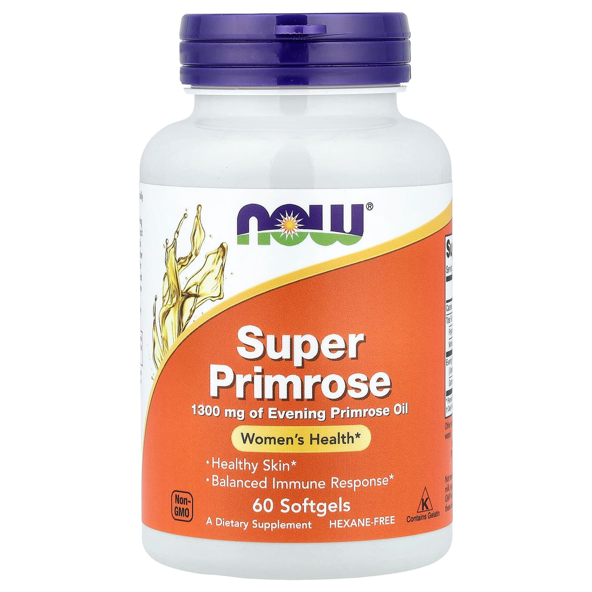 Super Primrose (Luminita de Seara), 1300 mg, Now Foods, 60 softgels